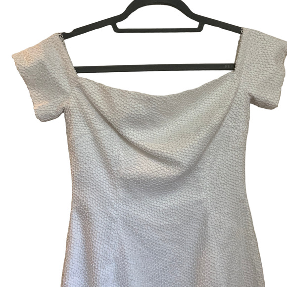 GRACE MMXIII White Open Lace Off Shoulder Bridal Dress sz XS NWOT - Picture 2 of 7